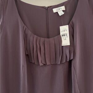 LOFT Women's Mini Dress in Purple